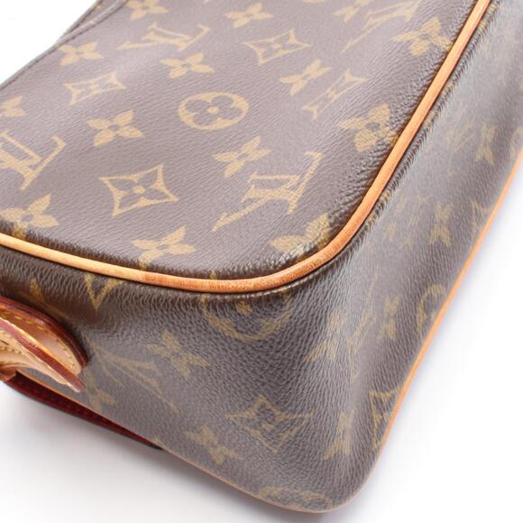 LOUIS VUITTON Brown Monogram Leather Shoulder Bag - Picture 7 of 11